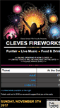 Mobile Screenshot of clevesfireworks.co.uk